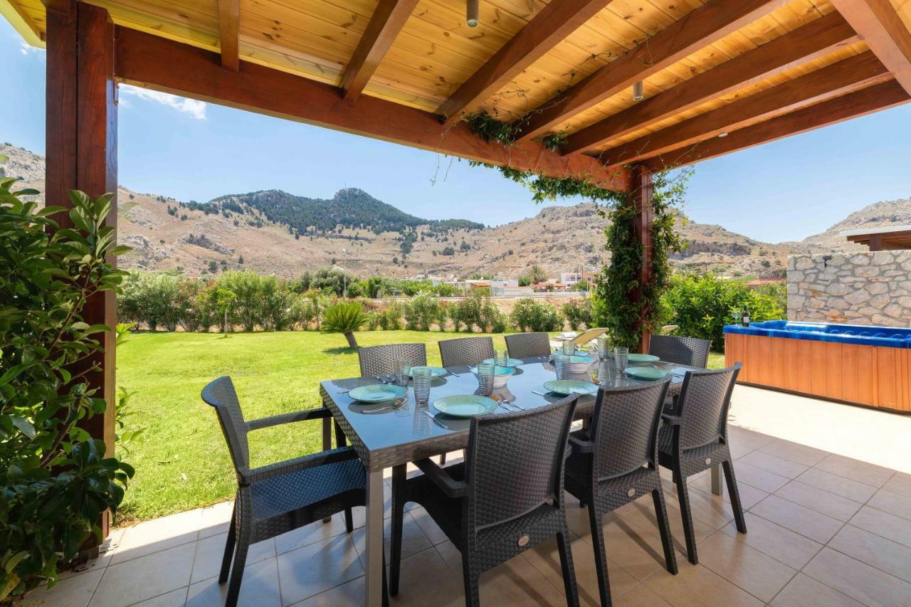 Kolymbia Villas By Stayonrhodes المظهر الخارجي الصورة
